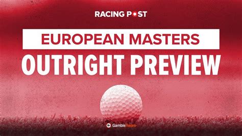 steve palmer golf tips today|Steve Palmer's European Masters predictions and free golf  .